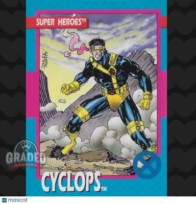  1992 Impel X-Men Card 17 Cyclops