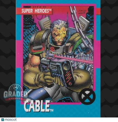  1992 Impel X-Men Card 19 Cable