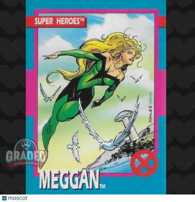  1992 Impel X-Men Card 15 Meggan 