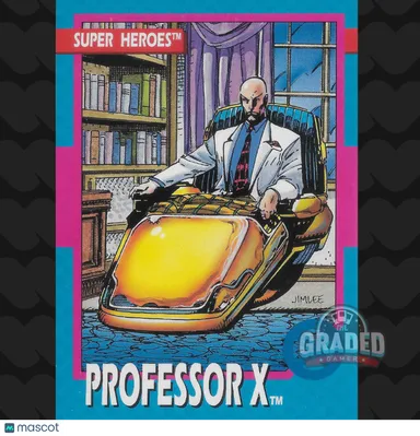  1992 Impel X-Men Card 11 Professor X 