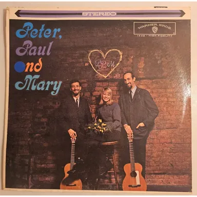 Peter, Paul And Mary* - Peter, Paul And Mary (LP, Album, Pit) (Warner Bros.)