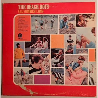 The Beach Boys - All Summer Long (LP, Album, RE, Los) (Capitol Records)