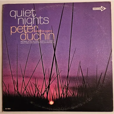 Peter Duchin - Quiet Nights (LP, Album) (Decca)