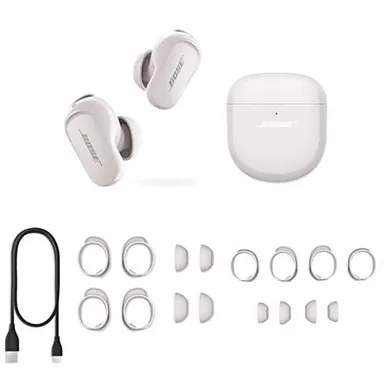 Bose QuietComfort Earbuds II, Soapstone with Alternate Sizing Kit ($279.00)