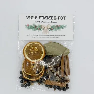 Yule Holiday Simmer Pot Potpourri Kit