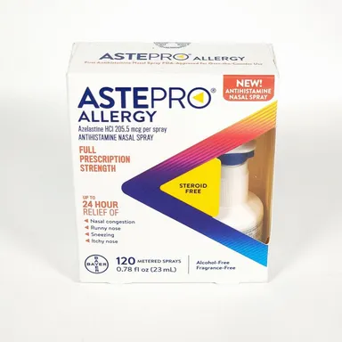 Astepro Allergy Antihistamine Nasal Spray 120 Metered Sprays EXP 04/2025 NEW