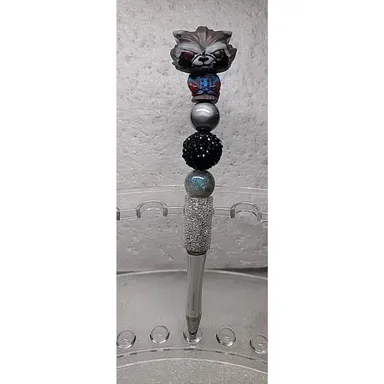 Marvel Figure Beaded Pen Rocket Racoon from Guardians of the Galaxy