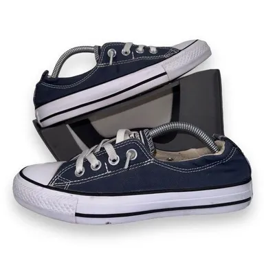 Converse Chuck Taylor All Star Shoreline Slip-on Sneakers Navy 537080F Women's 6