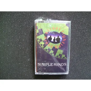 Simple Minds Street Fighting Years SEALED 1989 Cassette Tape New Wave Synth