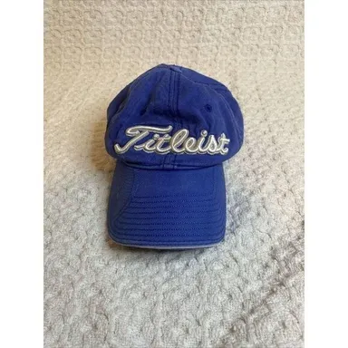 Titleist Blue Foot Joy FJ Pro V1 Strapback Golf Hat Embroidered Logo Ball Cap
