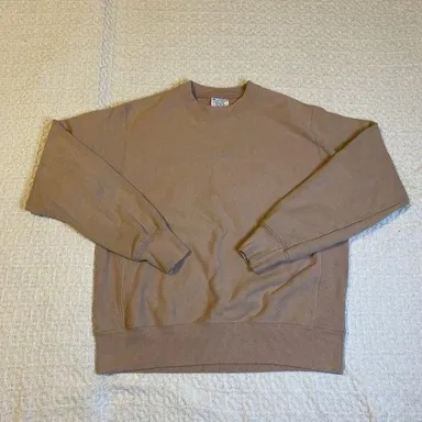 Vintage Champion Reverse weave Peach Sweatshirt long Sleeve Logo Sz Medium