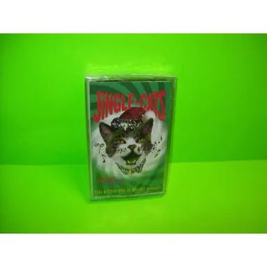 The Jingle Cats Meowy Christmas SEALED Cassette Tape 1993 Holiday Kittens Sing