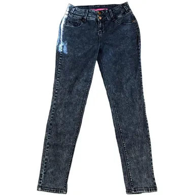 VTG Y2K Tinseltown Dark Washed Blue Low Rise Women Jeans size 9