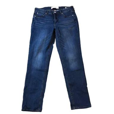 Vintage X America women Dark washed blue Low rise Jeans size 6/28 pockets