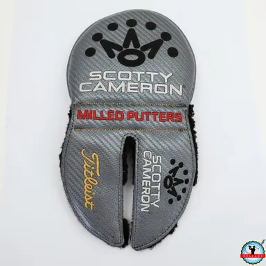 SCOTTY CAMERON MILLED PUTTERS CENTER SHAFT MALLET HEADCOVER ONLY