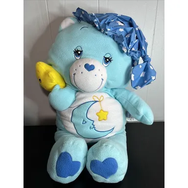Care Bears Plush toy Bedtime Bear oversized size 70cm light blue star moon