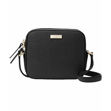 Kate Spade Newbury Lane Cammie Camera Bag Leather Adjustable Black One Size