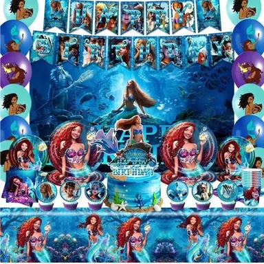 Little Mermaid Party Decorations, Ariel Birthday Decorations