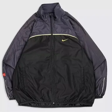 Vintage Nike Windbreaker Jacket 687, Vintage Nike track jacket REFLECTIVE XXL