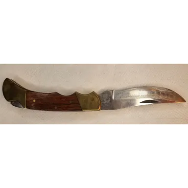 Vintage Pakistan Stainless Steel Folding Knife