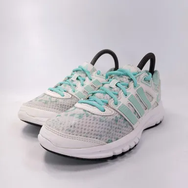 Adidas Duramo 6.1 Athletic Lace Up Running Shoe Womens Size 6 M25964 White Blue