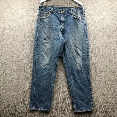 Carhartt Jeans Men's Size 40X30 Denim Relaxed Fit B17 DST Darkstone Blue