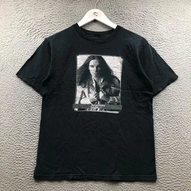 Vintage 2005 American Idols Live Tour T-Shirt Men's S Short Sleeve Graphic Black