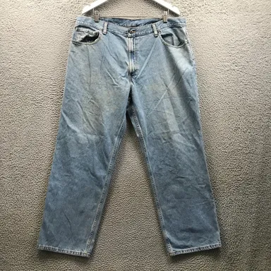 LL Bean Denim Jeans Men's Size 40X30 Straight Leg Pocket Blue
