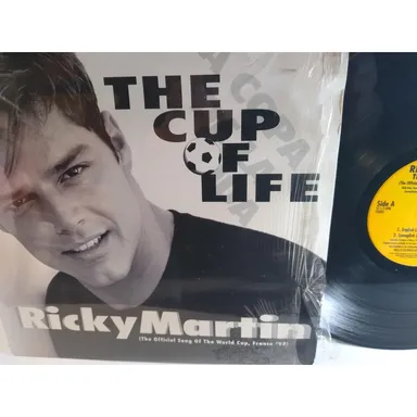 Ricky Martin The Cup Of Life The Official Song Of The World Cup France '98 Vinyl