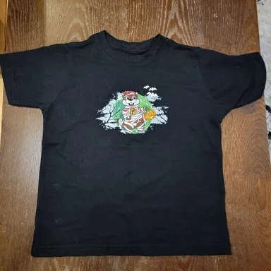 Buc-ee's Toddler Tee SS Black Halloween Graphic - Size 4T