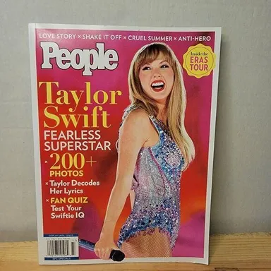 People Magazine Taylor Swift Inside The Eras Tour - 12/8/23 - NEW