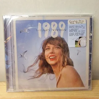 CD Taylor Swift - 1989 Taylor's Version: Crystal Skies Blue Edition SEALED