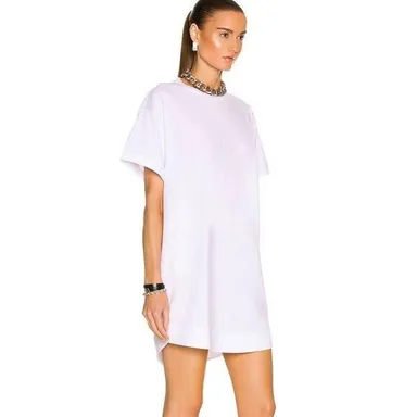 SER.O.YA Jonas T-Shirt Dress, White, Size Medium, NWT
