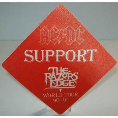 AC/DC Backstage Pass Razors Edge Tour Original 1991 Gift For Dad Hard Rock Fans