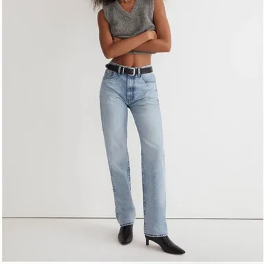 Madewell The Petite '90s Straight Jeans Size W31P