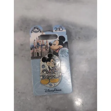 Walt Disney World "The Year to Be Here" 2018 Pin, Castle Kingdom Souvenir, WDW