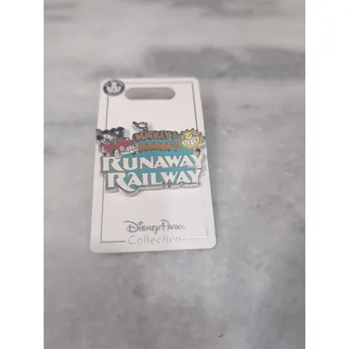Disney Mickey & Minnie's Runway Railway Pin, Collectible Disney, Theme Park Pin