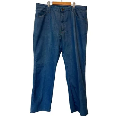 Wrangler Mens Vintage 80s Western Soft Denim Straight Leg Jeans Unisex W40 L29