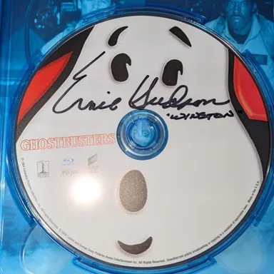 Ghostbusters Bluray - Autographed by Ernie Hudson