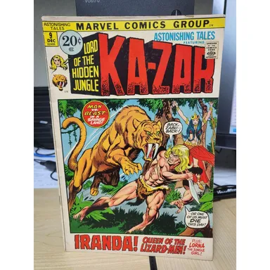 Astonishing Tales #9 (1971) Ka-Zar Lord of the Jungle Gil Kane / John Buscema