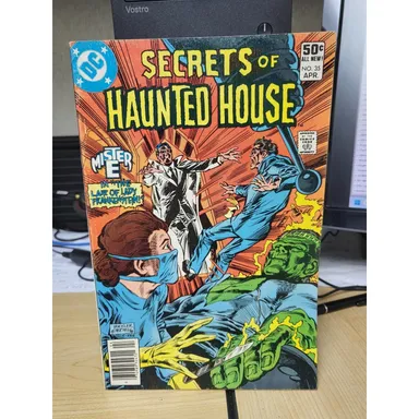 Secrets of Haunted House #35 1981 Bronze DC Comics Horror Frankenstein Monster