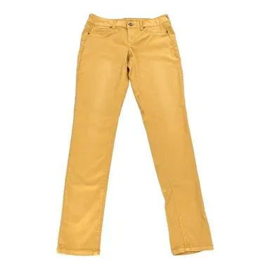 Maurices Soft Jeggings Jeans Mustard Yellow Size Small