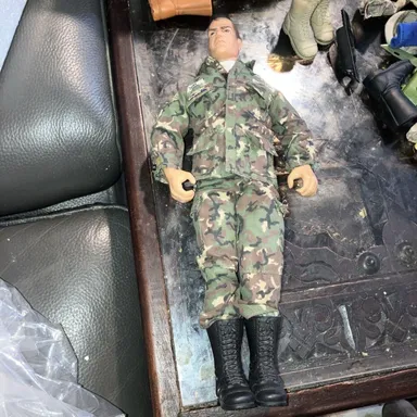 GI Joe Action Figure, Vintage Hasbro Collectible Toy, Military Doll, 1992