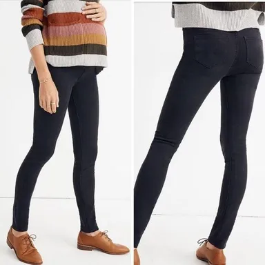 Madewell Maternity Over-the-Belly Skinny Jeans in Lunar‎ Wash