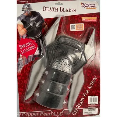 Death Blades Spring Loaded Costume Arm Accessory NOS