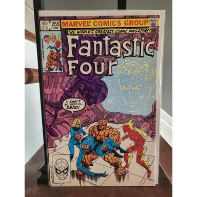 Fantastic Four #255 1983 John Byrne Cover - Daredevil Annihilus Marvel Comics VF