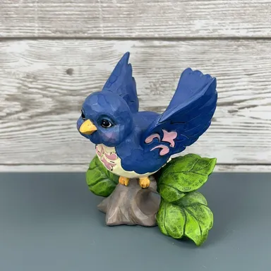 Mini Bluebird Figurine 6006445 by Jim Shore, New Without Box, Heartwood Creek