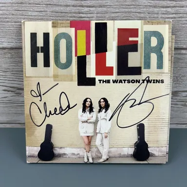 The Watson Twins - Holler, Signed Autographed, Nashville, Tennessee