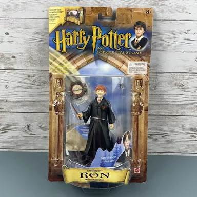 Ron Weasley Harry Potter And The Sorcerer’s Stone 2001 Mattel Action Figure New