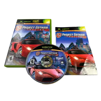 Project Gotham Racing 2 (Microsoft Xbox, 2003) Complete CIB, Tested